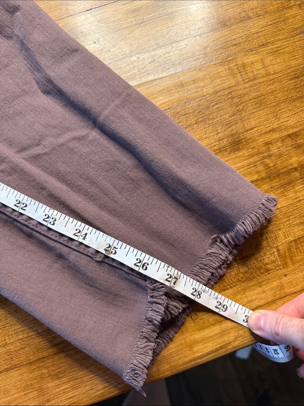 Billabong Wide-Leg High Rise Jeans in Brown Sz 31 (z) - Picture 3 of 6